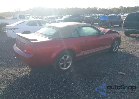 2006 Ford Mustang V6 из США, поврежденный, VIN 1ZVHT84N265126688